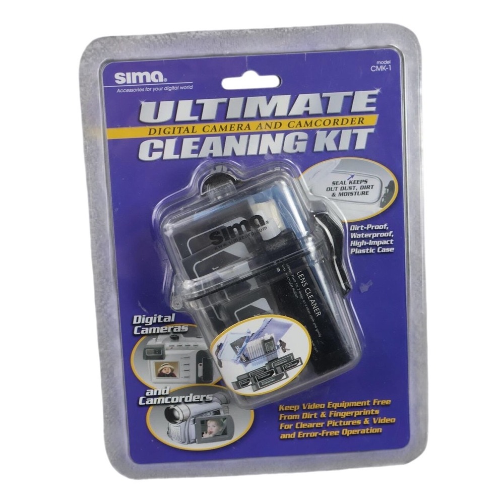 Sima Ultimate Digital Camera Camcorder Cleaning Kit‎ CMK-1 32102 Waterproof Case